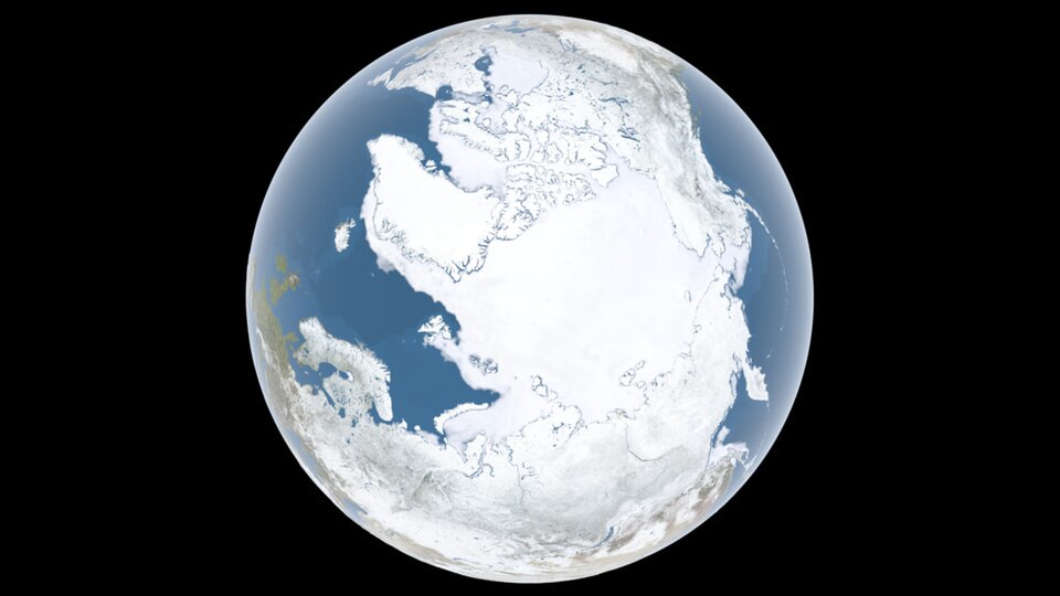 2024 Arctic daily sea ice