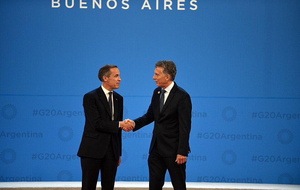 Official Welcome - President of Financial Stability Board,  Mark Carney