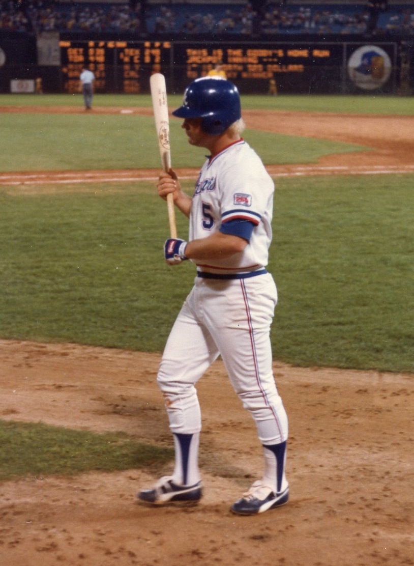 Braves slugger, Bob Horner. Circa 1980