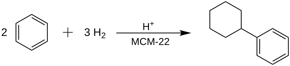 Cyclohexylbenzol durch Exxon Mobil-Prozess