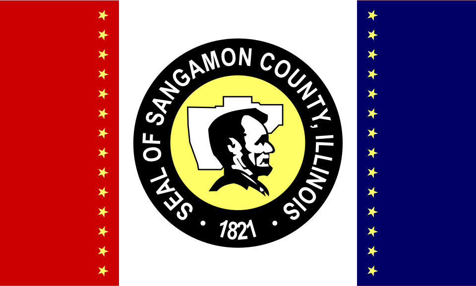 Flag of Sangamon County, Illinois