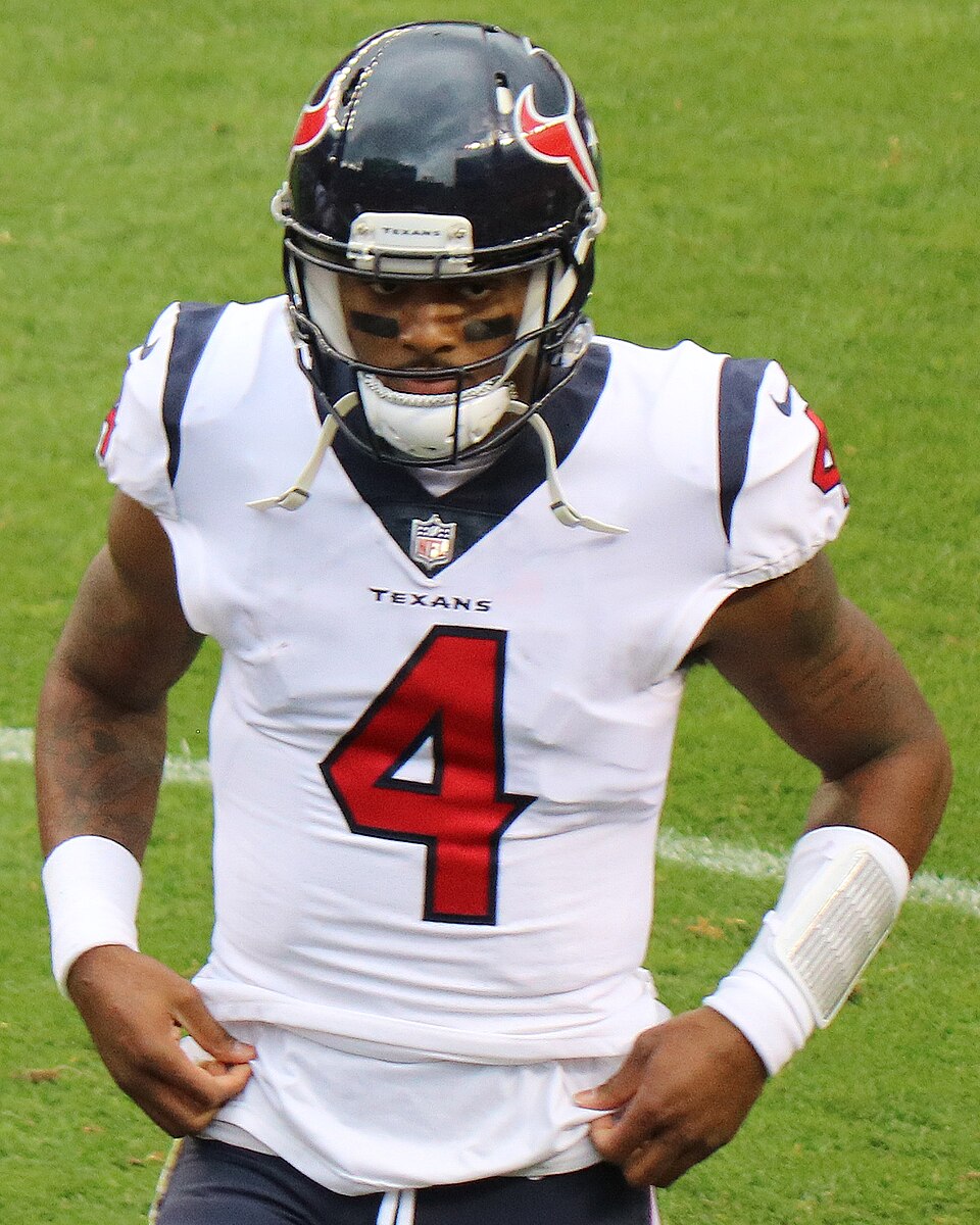 Deshaun Watson, a National Football League player.