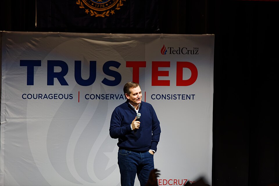 Cruz Takes Aim at Top Rivals — Especially Trump — in New Hampshireby VAUGHN HILLYARDNASHUA, New Hampshire — Ted Cruz feistily took on his chief rivals in a rambunctious town hall on Wednesday night, capping a spirited day for the caucus winner who hours earlier suggested his two young daughters "a
