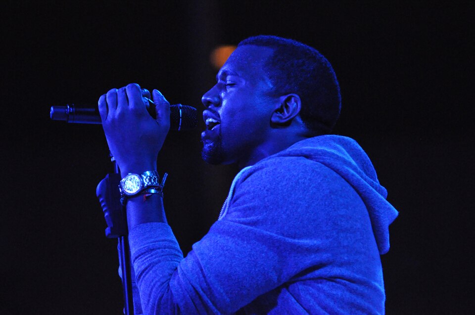 Kanye West performs at The Museum of Modern Art's annual Party in the Garden benefit, New York City, May 10, 2011