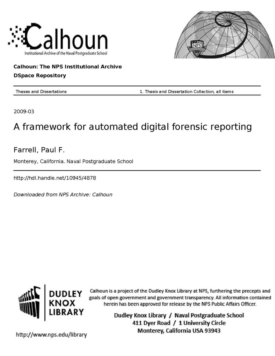 Forensic analysis is the science of finding, examining and analyzing evidence in support of law enforcement, regulatory compliance or information gathering. Today, almost all digital forensic analysis is done by humans, requiring dedicated training and consuming man-hours at a considerable rate. As