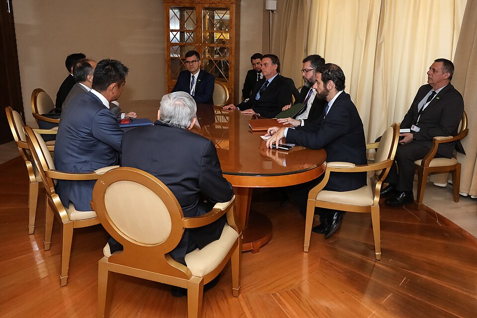 (Riade - Arábia Saudita, 30/10/2019) Audiência com o CEO do SoftBank Group, Senhor Masayoshi Son.

Foto: José Dias/PR
