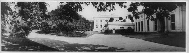 Title: Exterior of Executive Office, White House, Washington, D.C.
Abstract/medium: 1 photographic print.