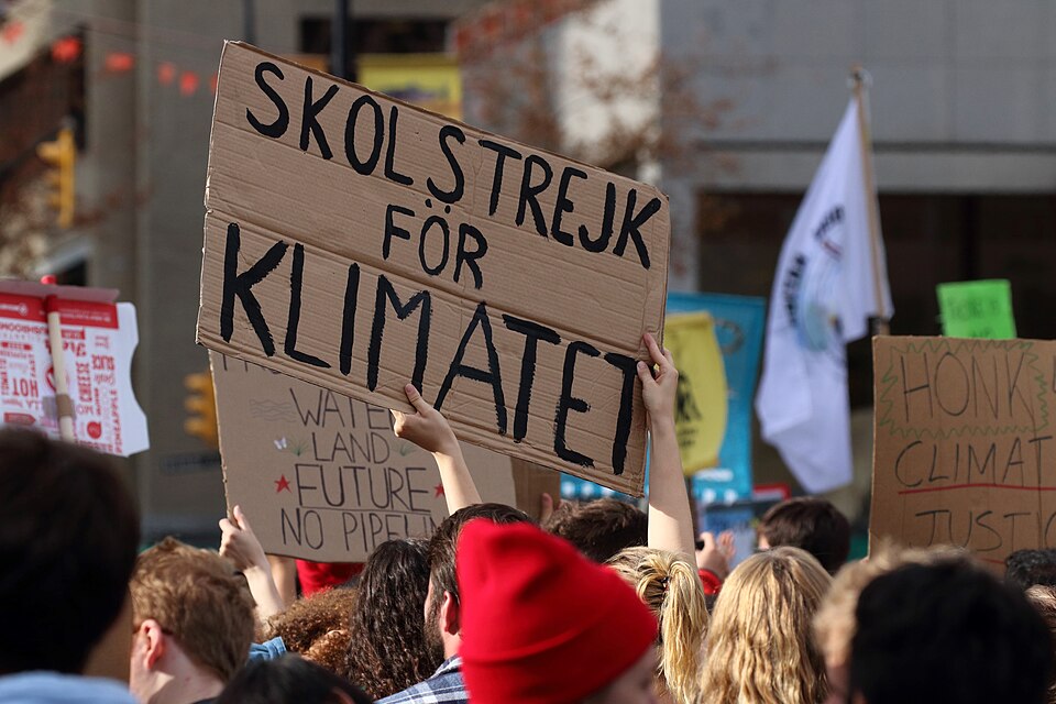 "Skolstrejk för klimatet"