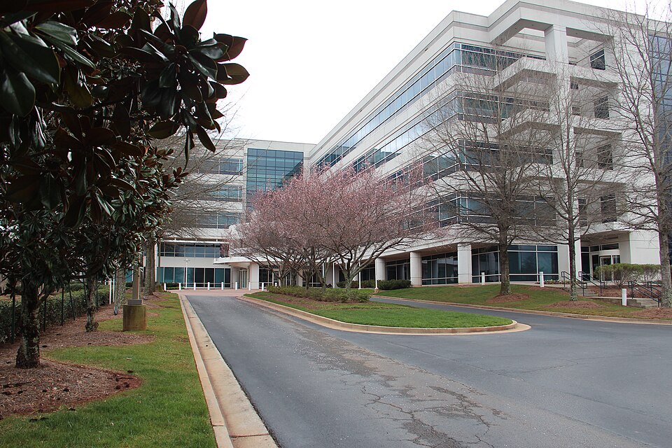 5995 Windward Pkwy in Alpharetta. Currently occupied by the McKesson Corporation