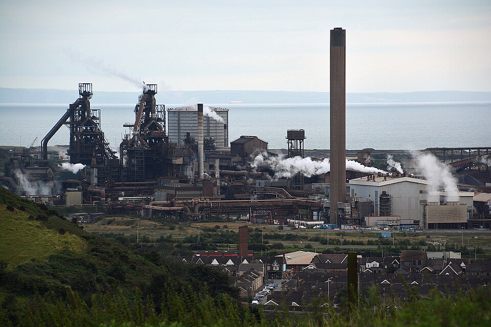Neath Port Talbot : Steel Works