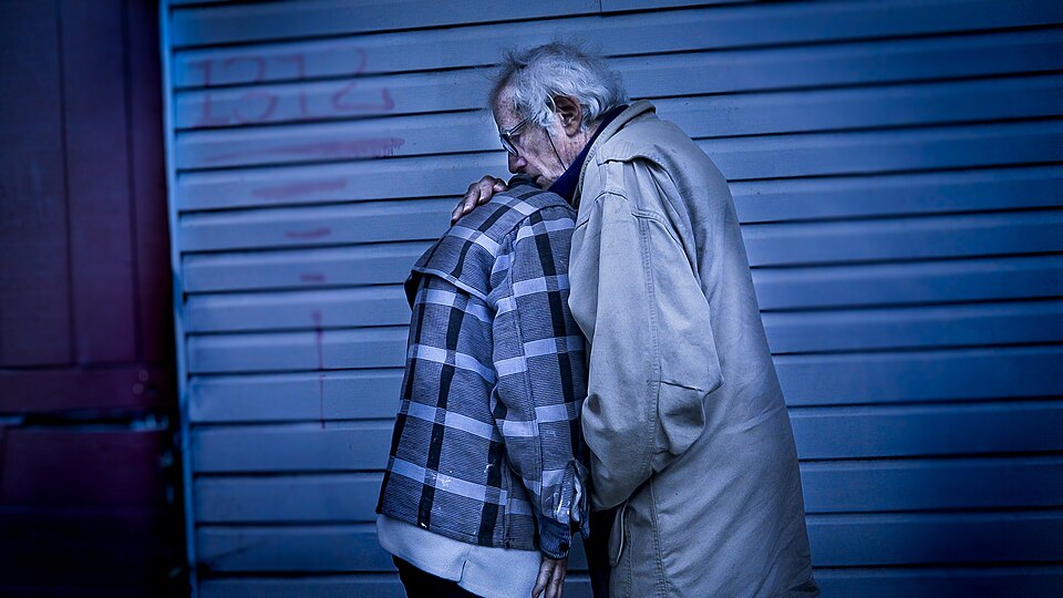 Filmmaker Martin Duckworth and his wife Audrey Schirmer.