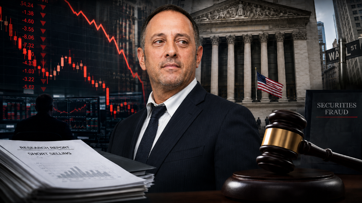 Citron Research Founder Andrew Left Found Guilty of Securities Fraud