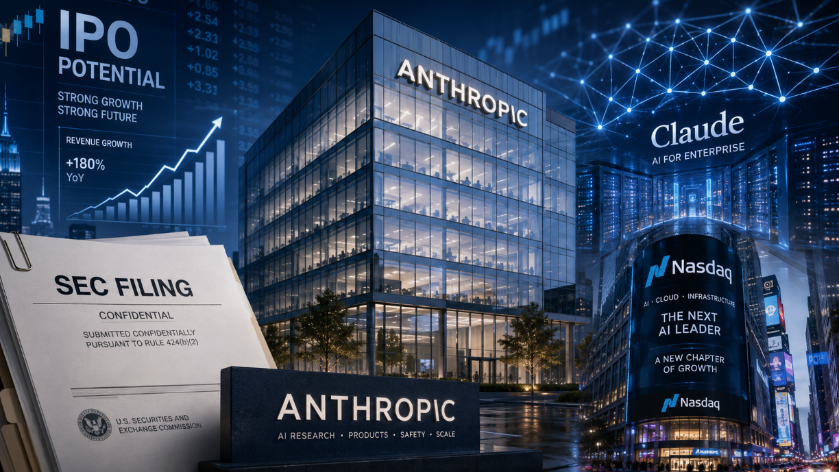 Anthropic has filed confidentially with the SEC ahead of a potential IPO, as the Claude maker’s valuation reaches $965 billion and revenue growth accelerates.