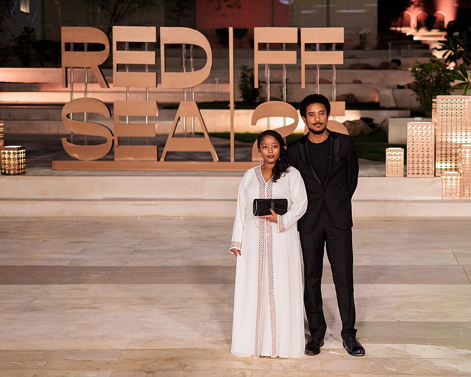 Mmathabo Johanna Bopape and Naishe Nyamubaya attend the Closing Night red carpet at the Red Sea International Film Festival 2025 on December 11, 2025 in Jeddah, Saudi Arabia