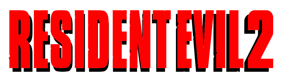 Selbsterstellte Vektorgrafik: Logo von Resident Evil 2