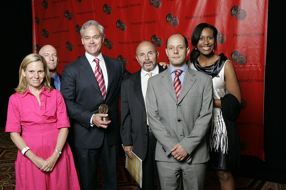 PHOTO CREDIT: ANDERS KRUSBERG / PEABODY AWARDS
Catherine Herrick, Solly Granatstein, Scott Pelley, Andy Soto, Shawn Efran, and Nicole Young, 
67th Annual Peabody Awards Luncheon
Waldorf=Astoria Hotel
New York, NY USA

June 16, 2008