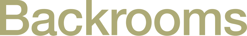 Logo of "Backrooms", a film by Kane Parsons.