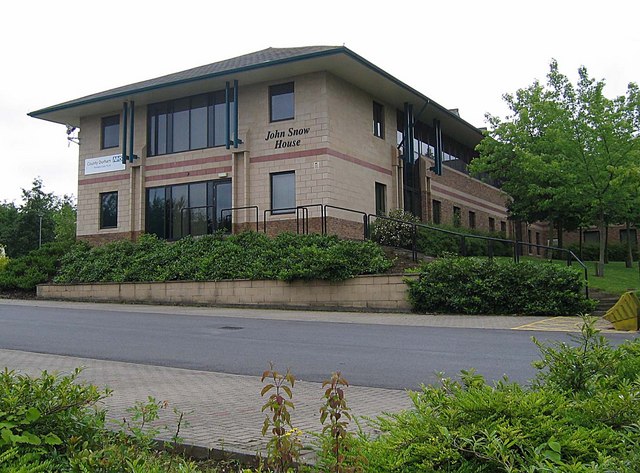 John Snow House, NHS Headquarters Named after John Snow, an eminent Victorian physician 1813 - 1858. He played a major part in promoting early anaesthesia and was also renowned for work regarding the spread of cholera.