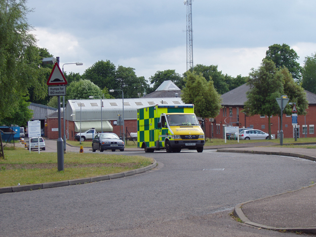 East of England Ambulance Headquarters. On the same site as Hellesdon Hospital, this is the headquarters of the East of England Ambulance NHS Trust which serves Norfolk, Suffolk, Cambridgeshire, Essex, Bedfordshire and Hertfordshire.
