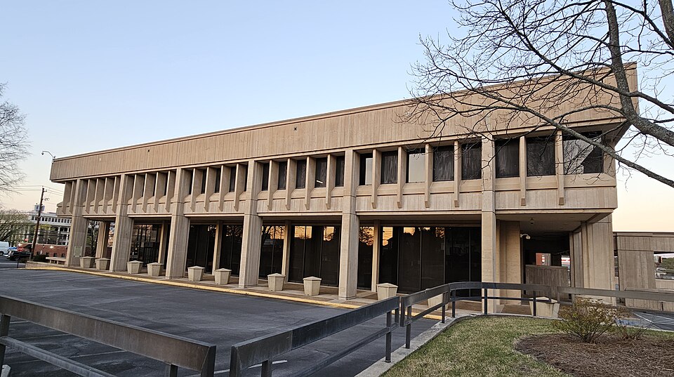 Federal Building and United States Courthouse in downtown Rome, Georgia