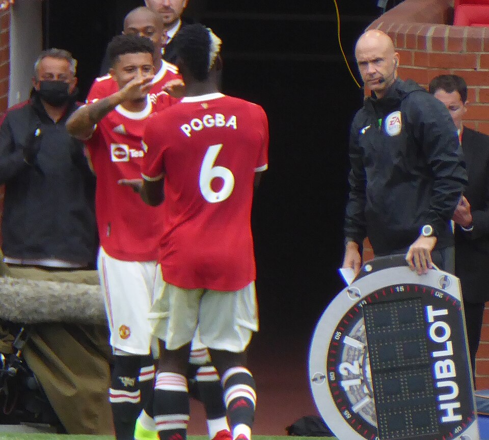 Manchester United v Leeds United (5-1), Premier League, Old Trafford, Metropolitan Borough of Trafford, Greater Manchester, England, 14 August 2021
