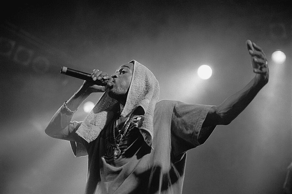 Rapper Rakim MC, Hamburg/Germany 1998-06-03