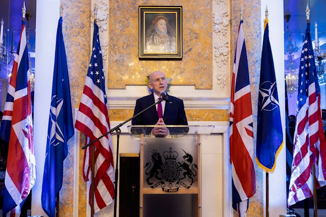Defense Secretary of the United Kingdom John Healey first visit to DC July 2024