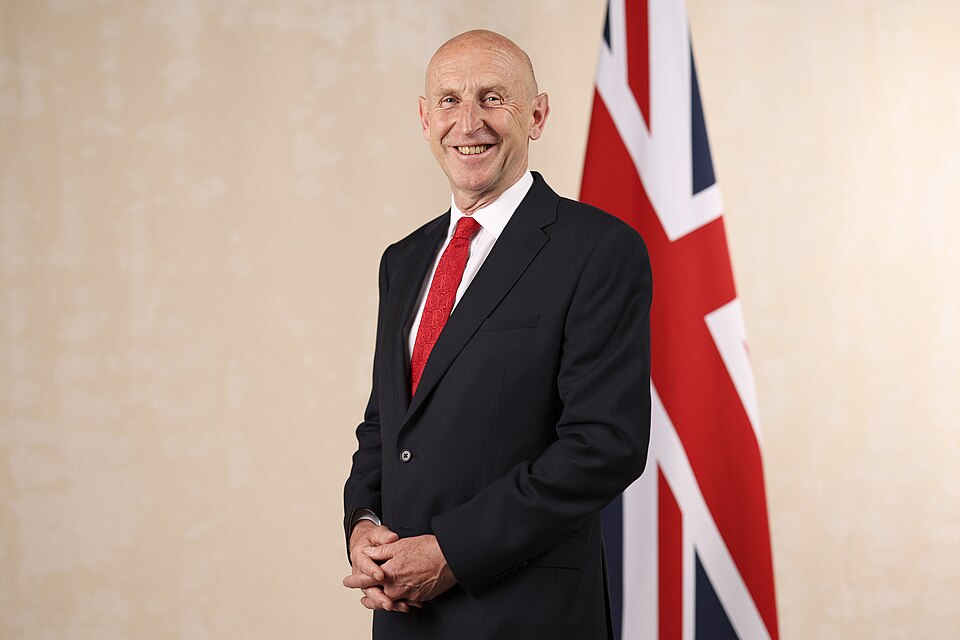 Official cabinet portrait of John Healey
