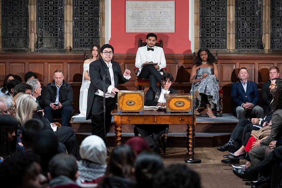 28th of November Oxford Union debate on the motion "This House Believes Israel is an Apartheid State Responsible for Genocide".