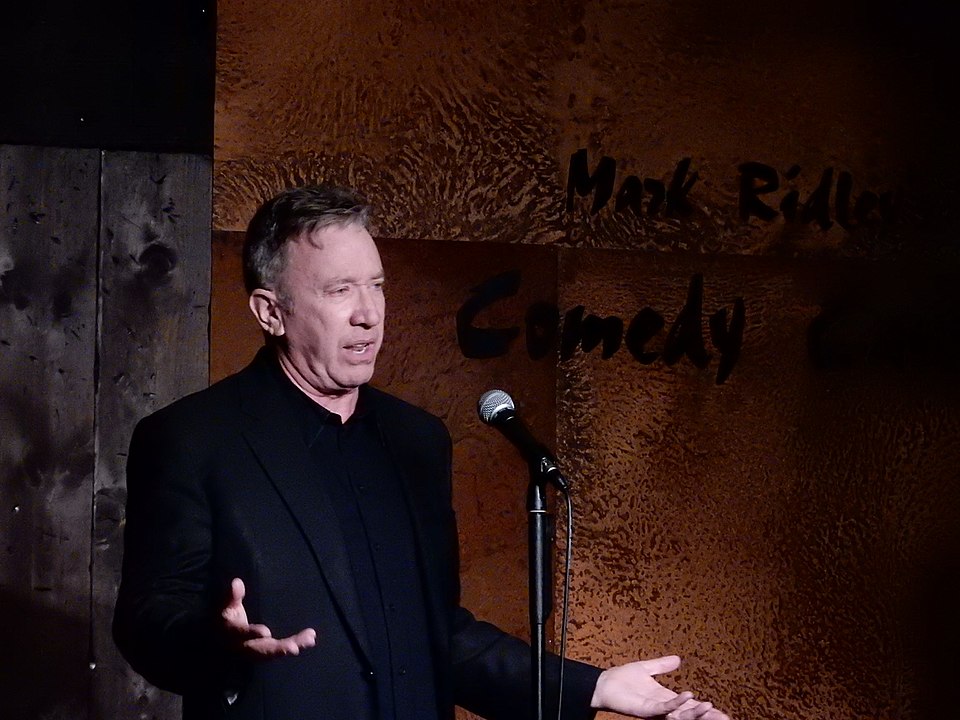 Tim Allen during a surprise set at Mark Ridley's Comedy Castle.