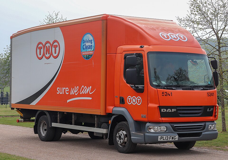 2013 DAF LF TNT 4.5 Taken at Shugborough Estate, Milford, Great Haywood, Staffordshire