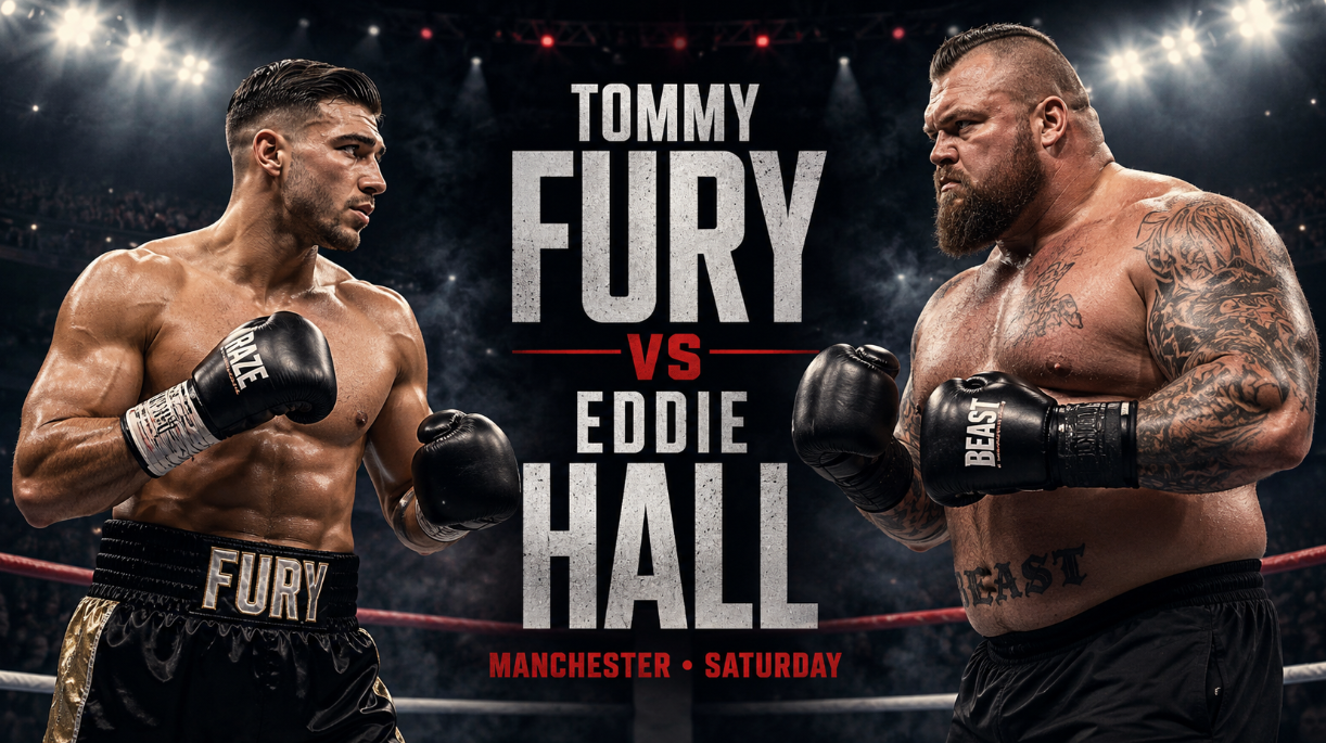 Tommy Fury to Fight Eddie Hall in Manchester After MMA Challenge Switched to Boxing