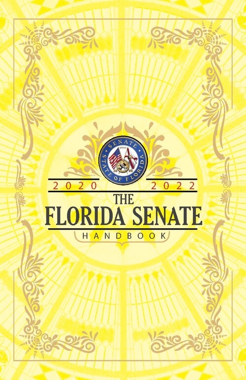 Florida Senate Handbook 2020-2022.