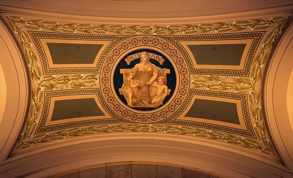 Autumn mural - Minnesota State Capitol
Elmer Garnsey (Design) - 1904