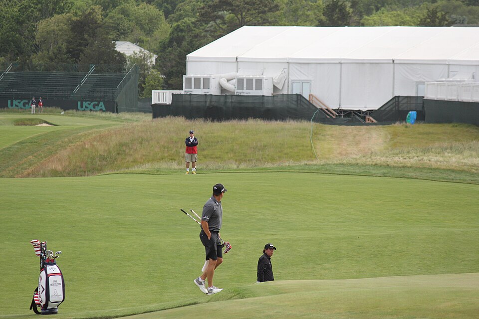 Phil Mickelson at the 2018 US Open