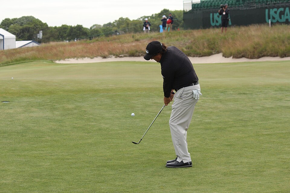 Phil Mickelson at the 2018 US Open
