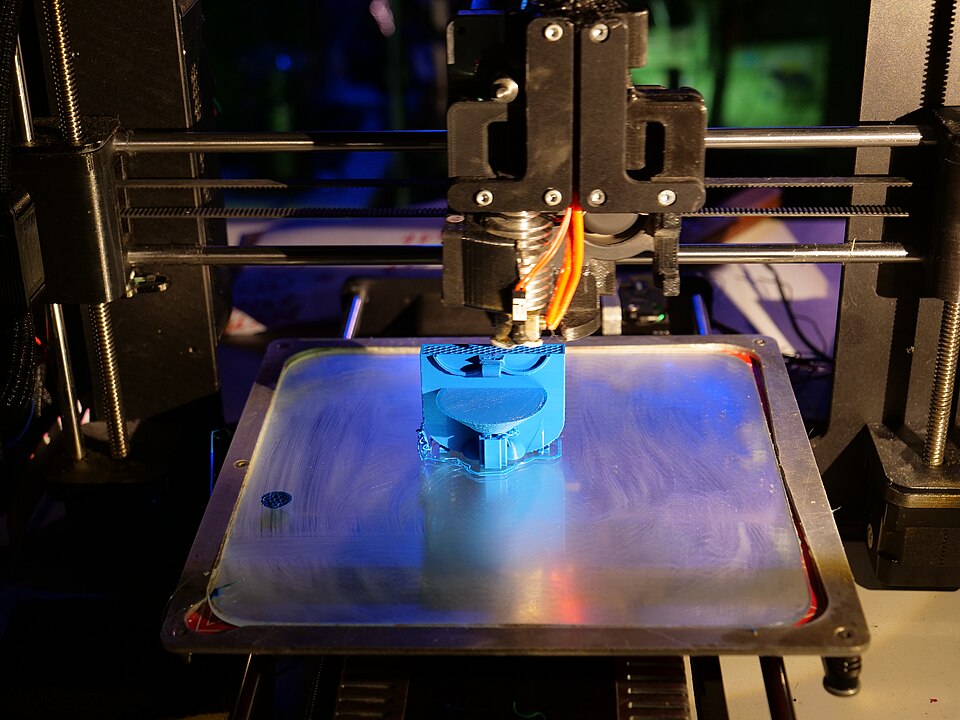 3D-Drucker auf dem auf dem 35. Chaos Communication Congress in Leipzig.