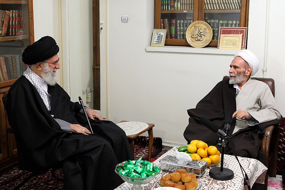 Ayatollah Ali Khamenei Visits Ayatollah Mojtaba Tehrani