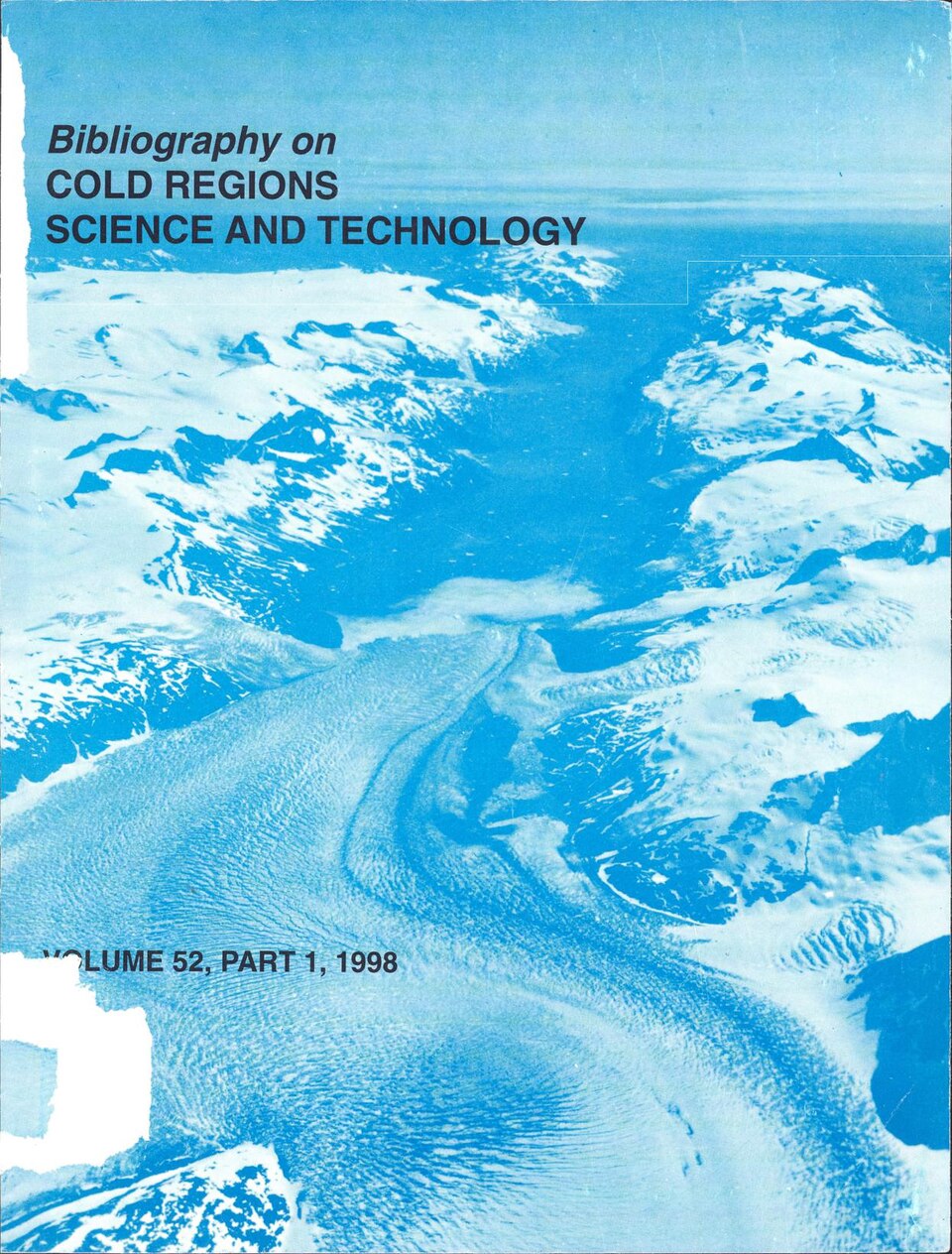 Bibliography on cold regions science and technology, volume 52, part 1, 1998 - USACE-p266001coll1-5016