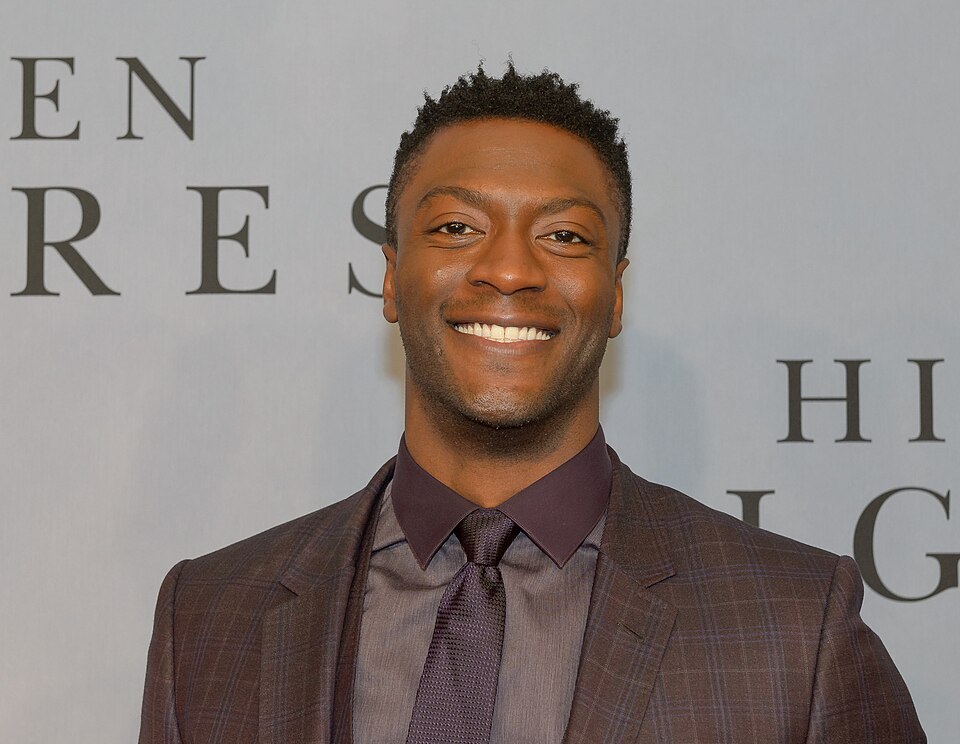 American actor Aldis Hodge arrives on the red carpet for the global celebration of the film "Hidden Figures" at the SVA Theatre, Saturday, Dec. 10, 2016 in New York. The film is based on the book of the same title, by Margot Lee Shetterly, and chronicles the lives of Katherine Johnson, Dorothy Vaugh