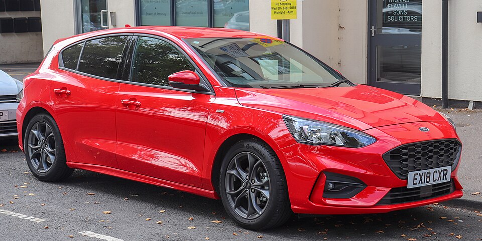 2018 Ford Focus ST-Line TDCi 1.5 Front Taken in Leamington Spa