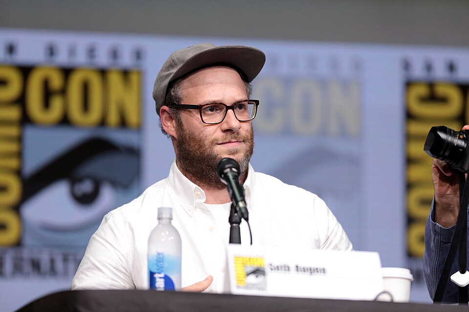 Seth Rogen speaking at the 2017 San Diego Comic Con International, for "Preacher", at the San Diego Convention Center in San Diego, California.

Please attribute to Gage Skidmore if used elsewhere.
