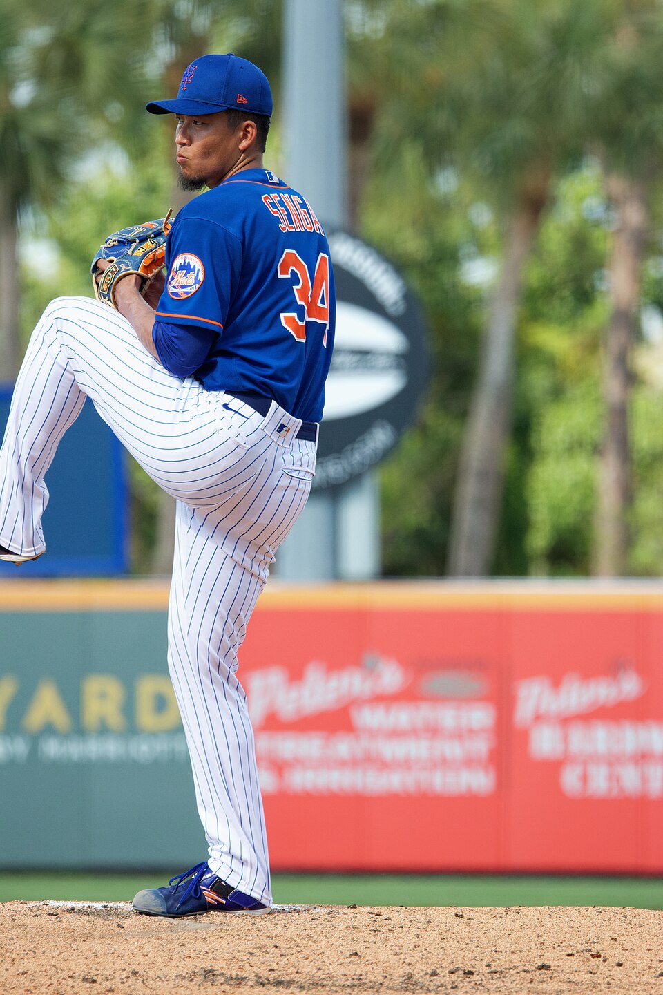 Kodai Senga pitching