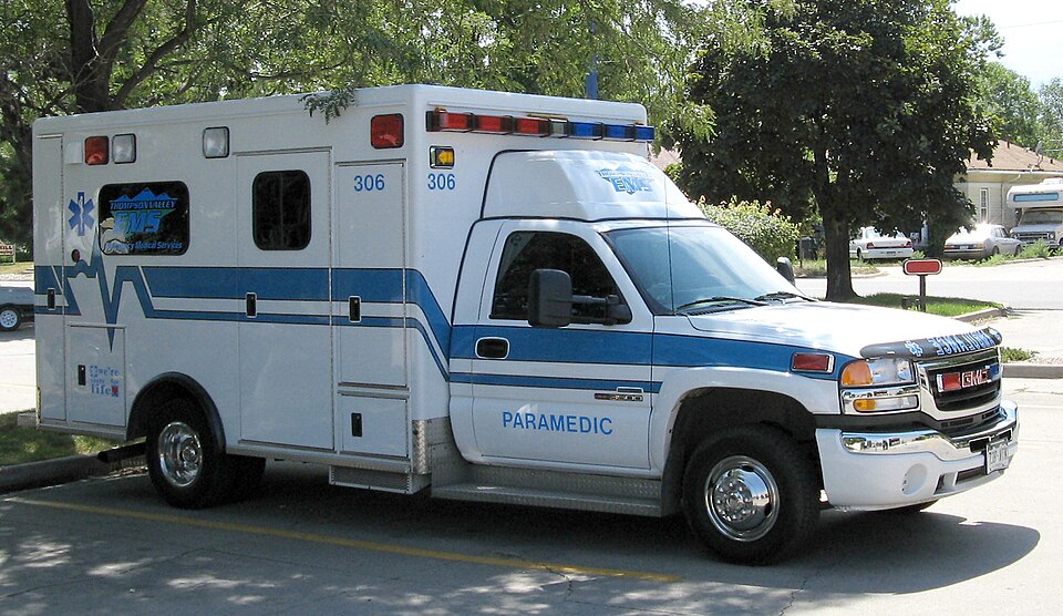 GMC paramedic vehicle, Loveland, Colorado / 2007