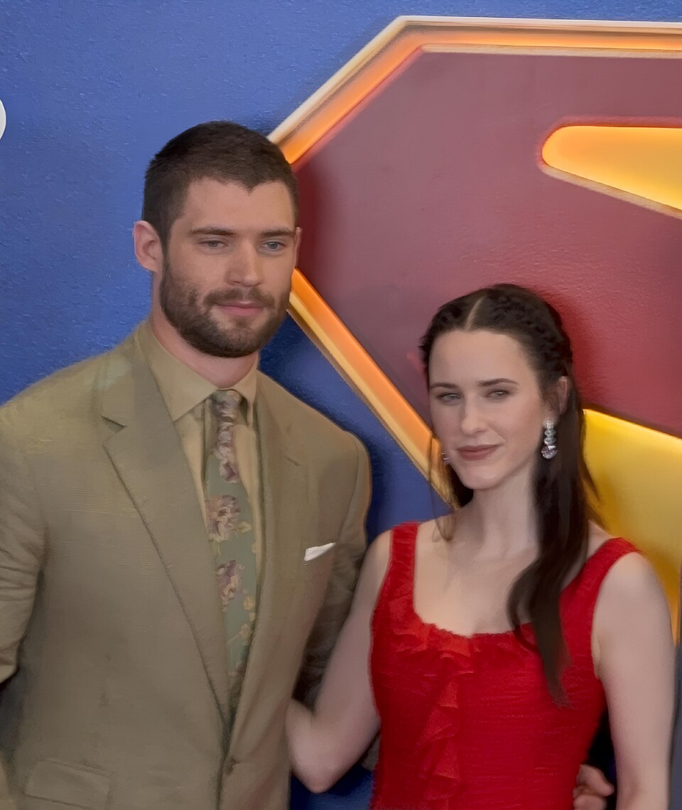 Superman (2025) actors David Corenswet and Rachel Brosnahan at a fan event at the SM Mall of Asia in Manila, Philippines, on June 19, 2025.