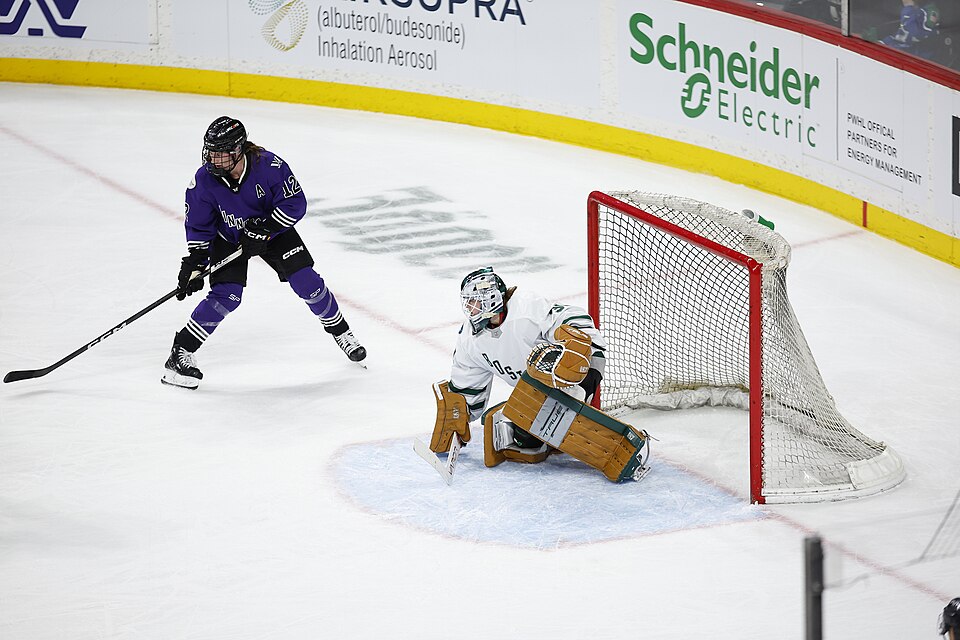 Minnesota vs Boston,  on February 25th 2024 at Xcel Arena in St. Paul, Minnesota (photo credit John McClellan)