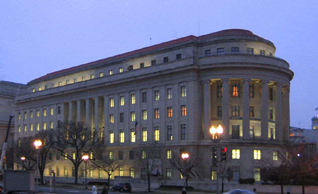 Washington, D.C. headquarters of the Federal Trade Commission.