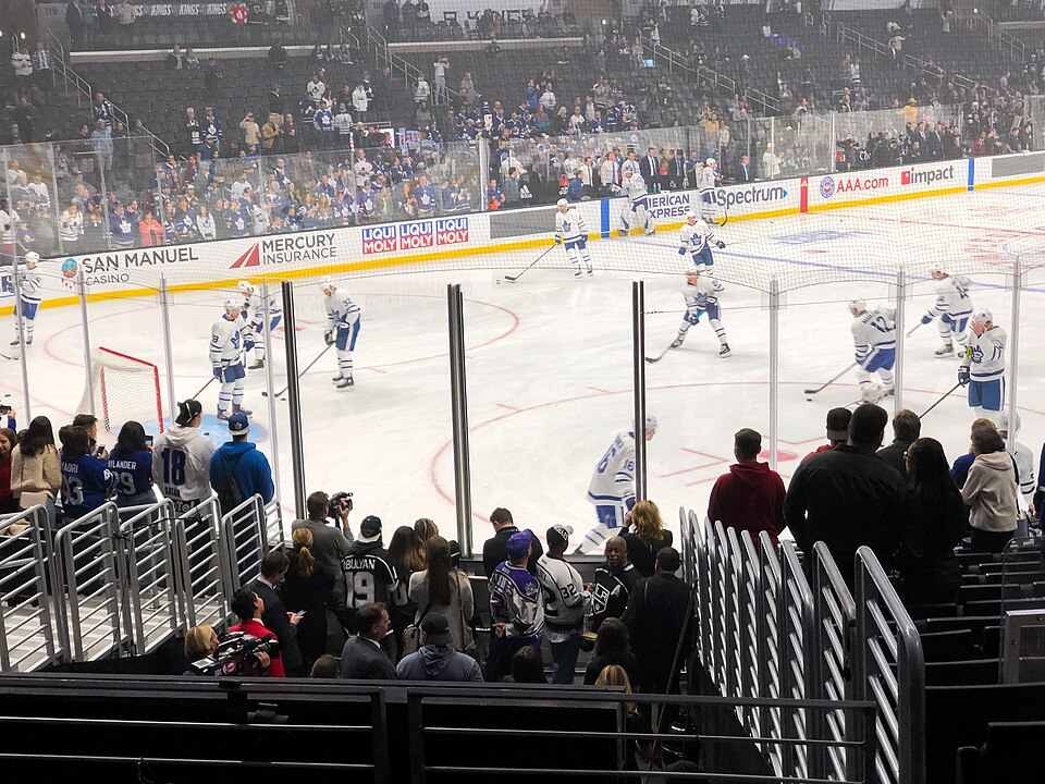 "National Hockey League" National Hockey League NHL "Staples Center" Staples Center "iPhone X" iPhone X