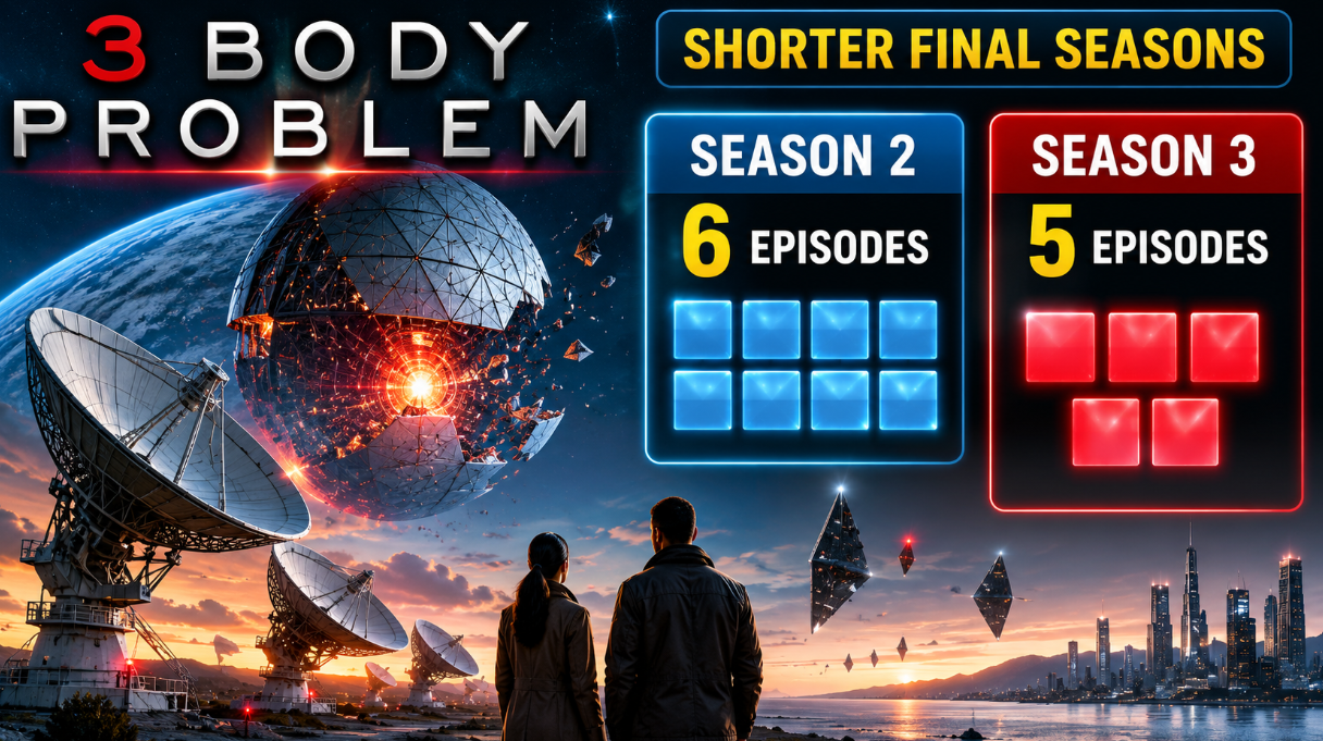 Netflix's 3 Body Problem Season 2 Will Have Only Six Episodes