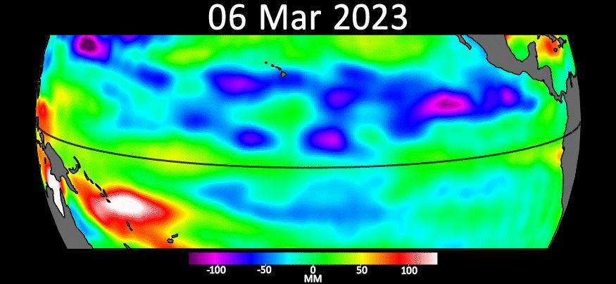 Satellite Data Shows 2026 El Niño Strengthening Across Pacific Ocean